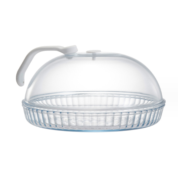 Clear food cover, dome shape, AAA+ grade, extra thick, luxurious, beautiful, dust-proof, insect-proo